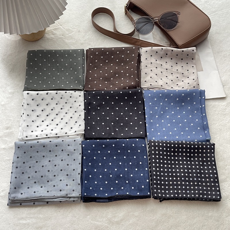 Bandana Cotton - Dames Haar Dot Sjaal Vrouwelijke Katoenen