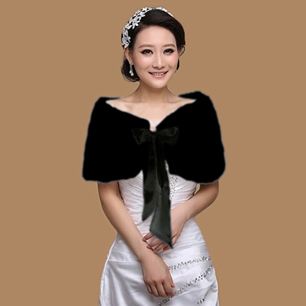 Stole Wedding Shawl - Dames bruids bruiloft namaakbont sjaals en