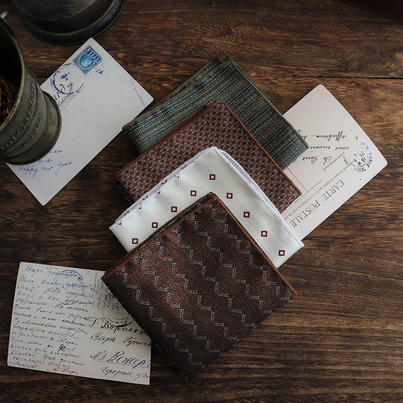 Pocket Square Set - 23 cm Nieuwe Luxe Lente heren