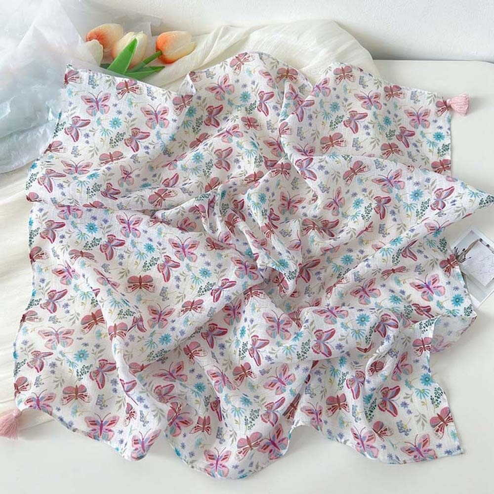 Nekwikkel van katoen-linnen, v - Bandana Cotton recensie en prijs