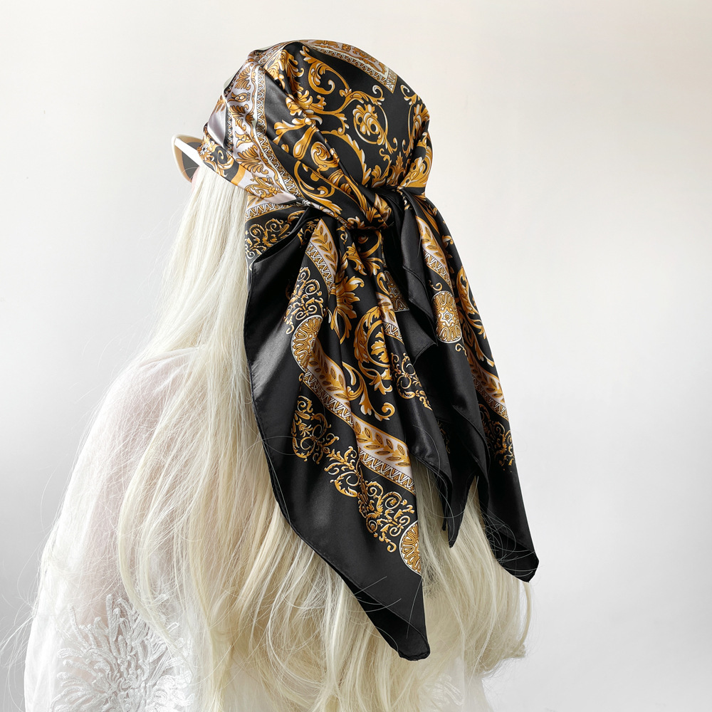 Zijden Sjaal Satijn Vierkante  - Scarf Silk Square recensie en prijs