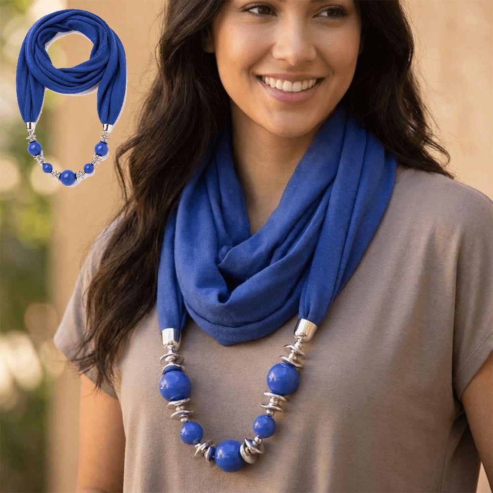 Mode Chiffon Sjaal met Kraaltj - Infinity Scarf Knit recensie en prijs