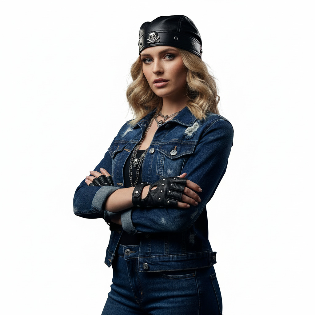 PU-leer zwarte biker verstelba - Bandana Doo Rag recensie en prijs