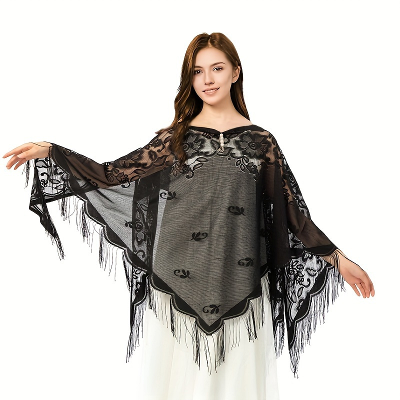 Nieuwe Borduurwerk Kant Sjaal  - Stole Wedding Shawl recensie en prijs