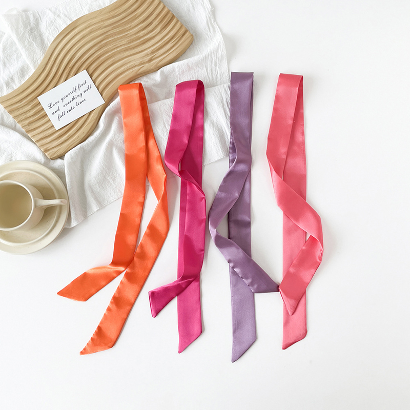 4x100 cm Satijn Zijde Smalle S - Ascot Neck Scarf recensie en prijs