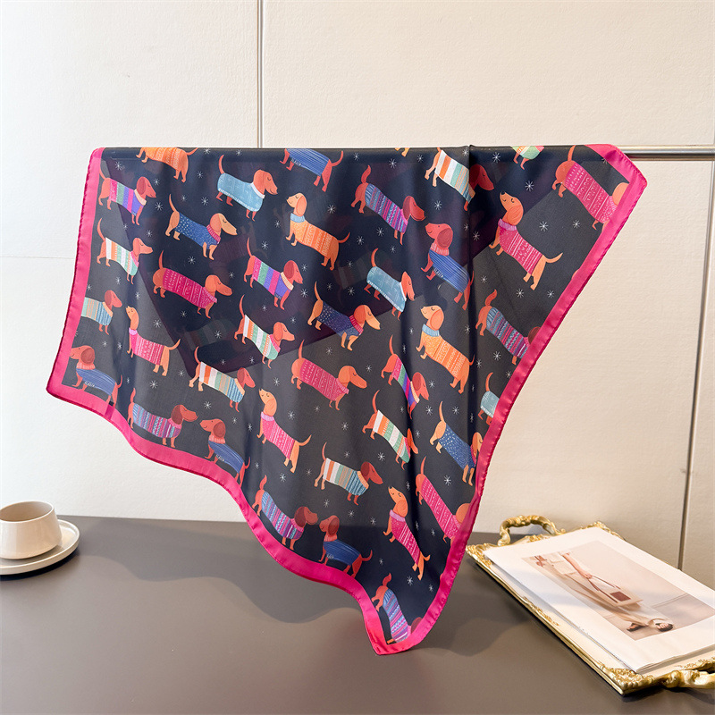 Dames Katoenen Hond Gedrukt Vi - Bandana Cotton recensie en prijs