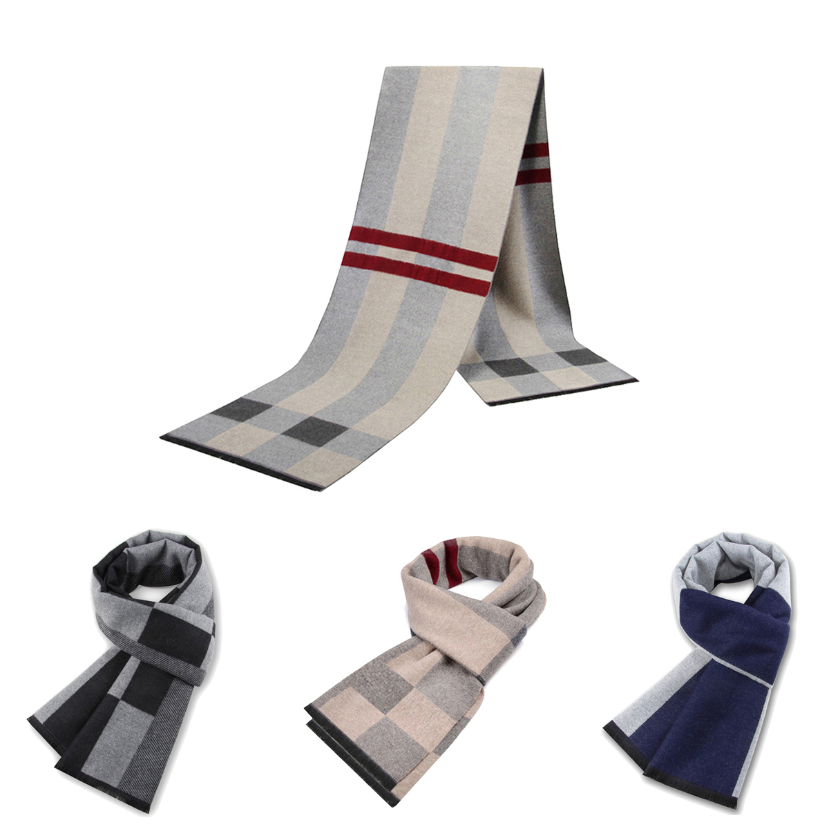 Mannen Sjaal Voor Man Winter K - Muffler Men Wool recensie en prijs